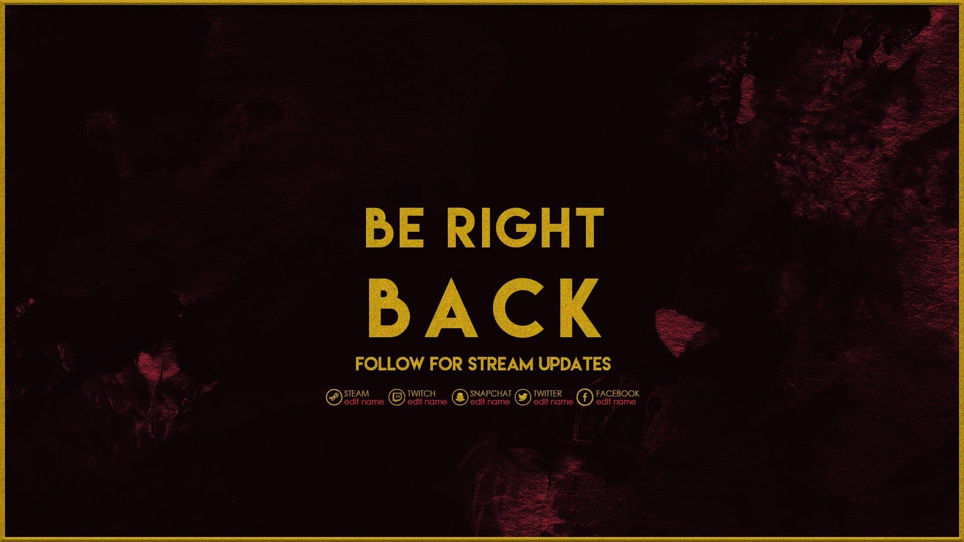 Be Right Back Image Wallpapers