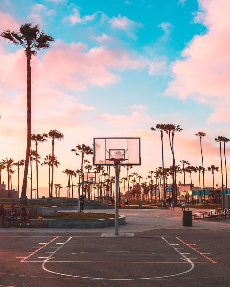 Beach Basketball Court Wallpapers