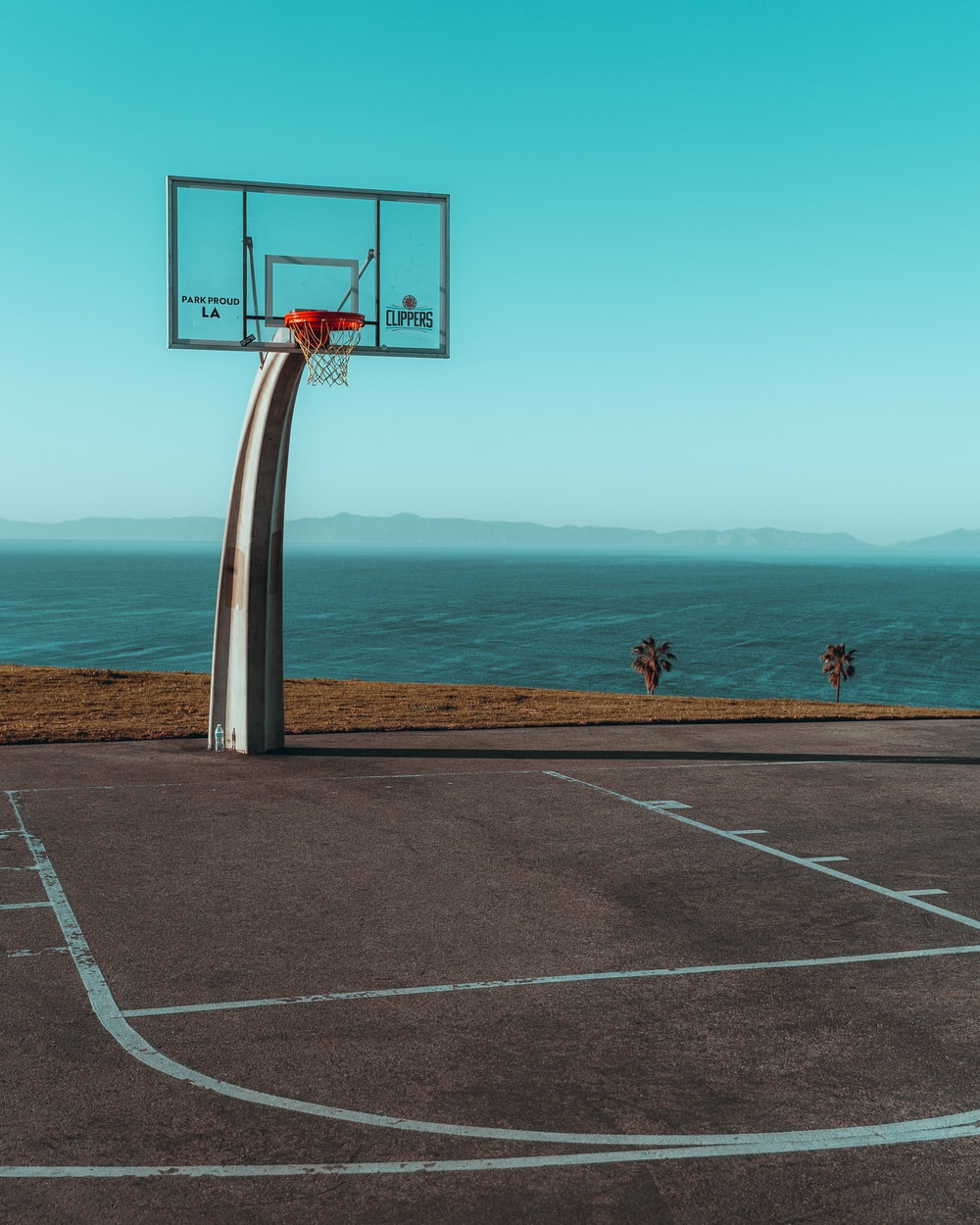 Beach Basketball Court Wallpapers