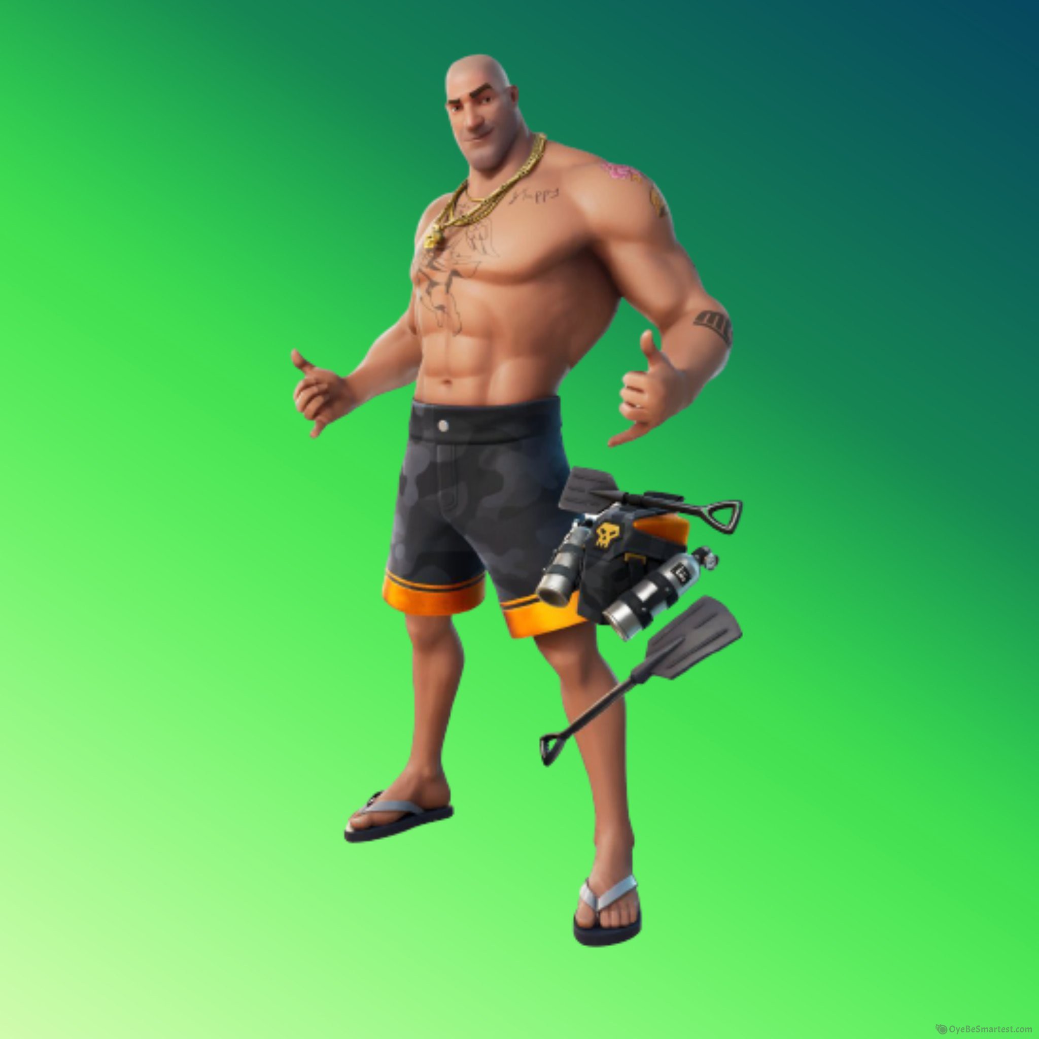 Beach Brutus Fortnite Wallpapers