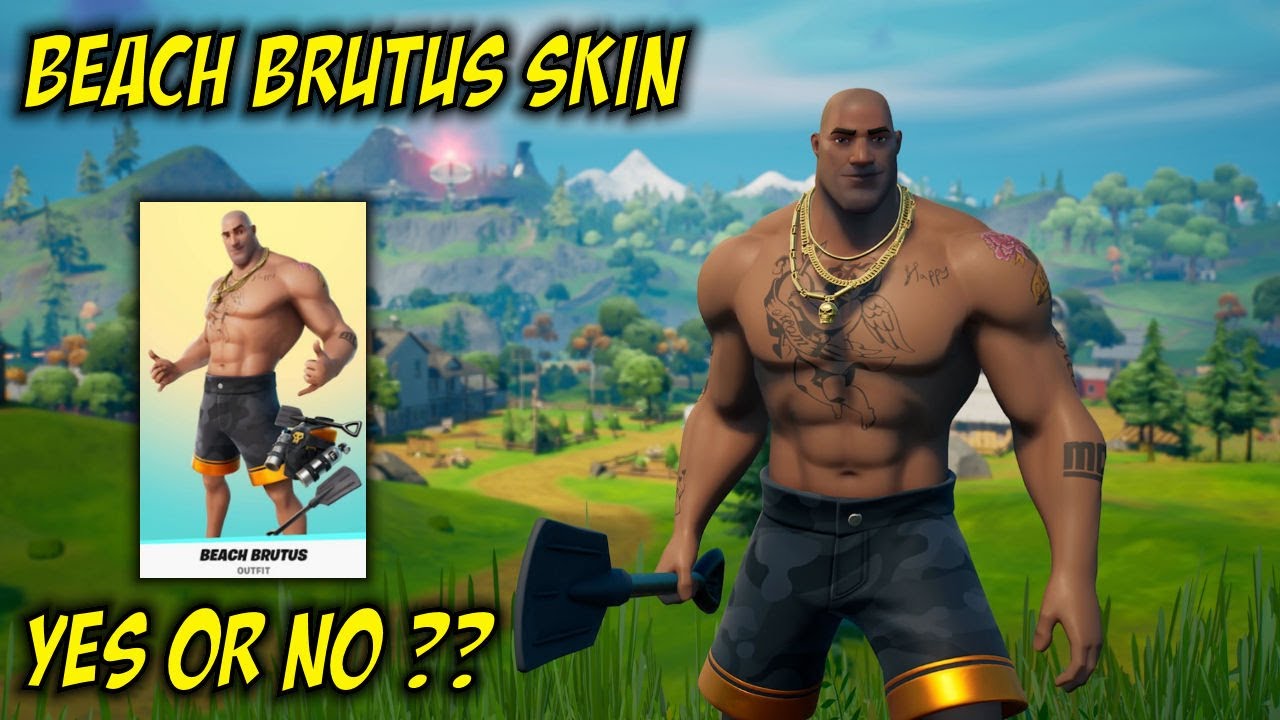 Beach Brutus Fortnite Wallpapers