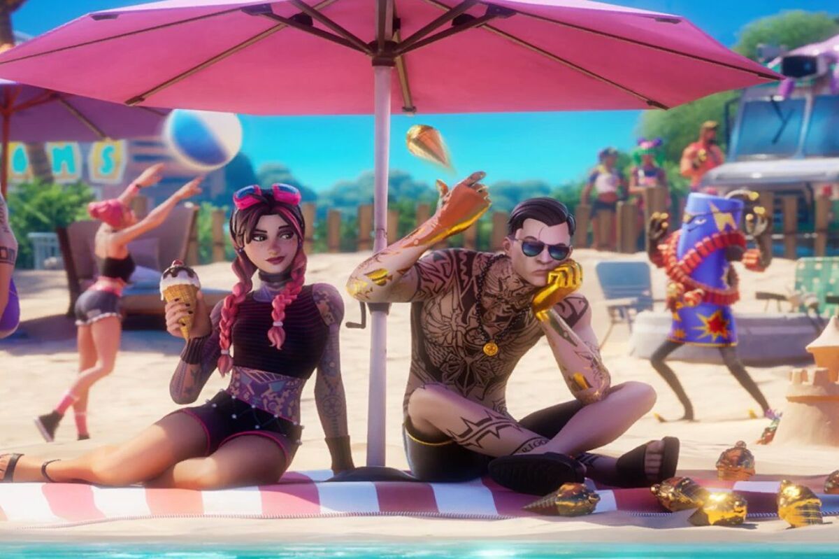 Beach Brutus Fortnite Wallpapers