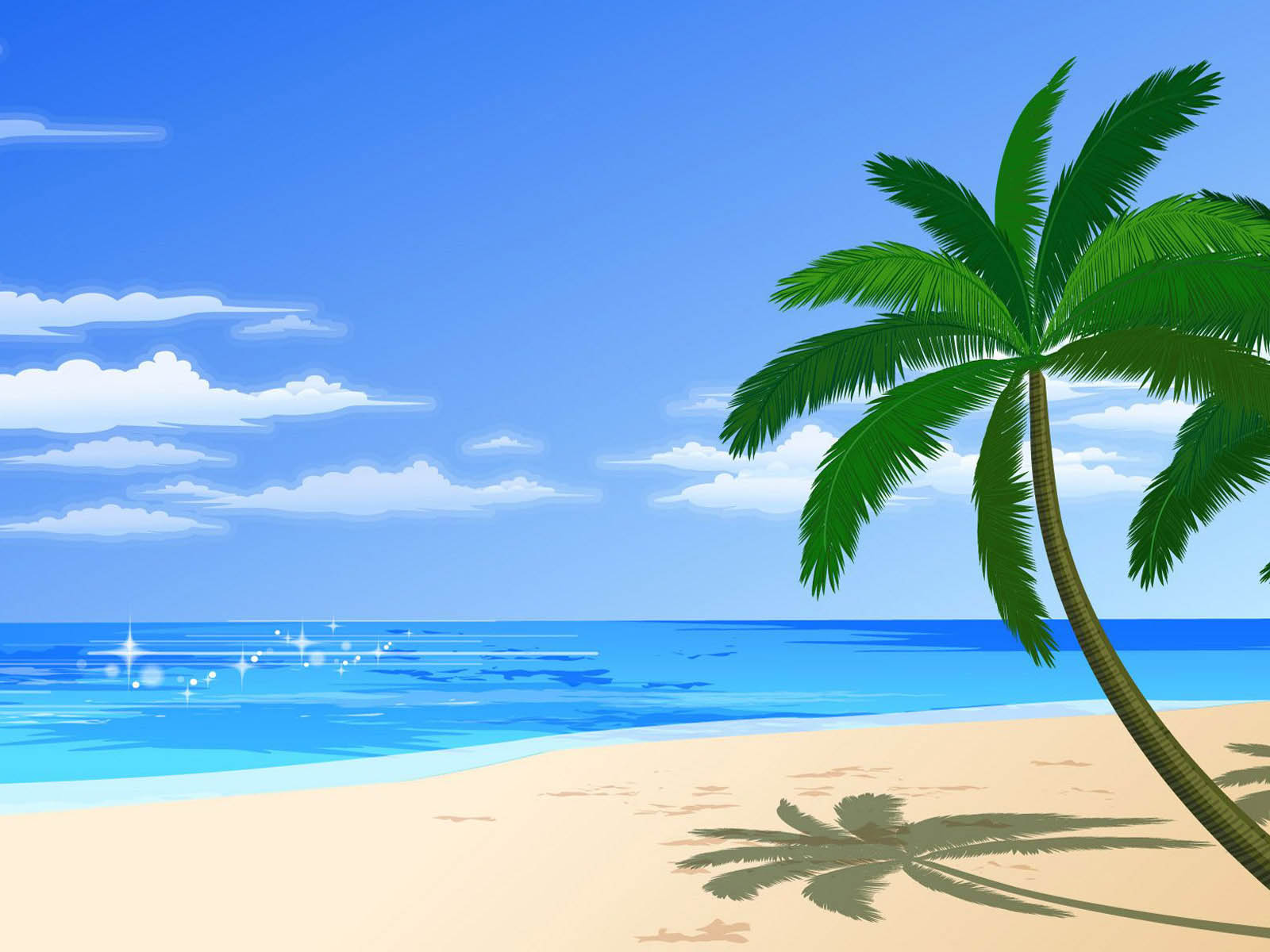 Beach Cartoon Wallpapers