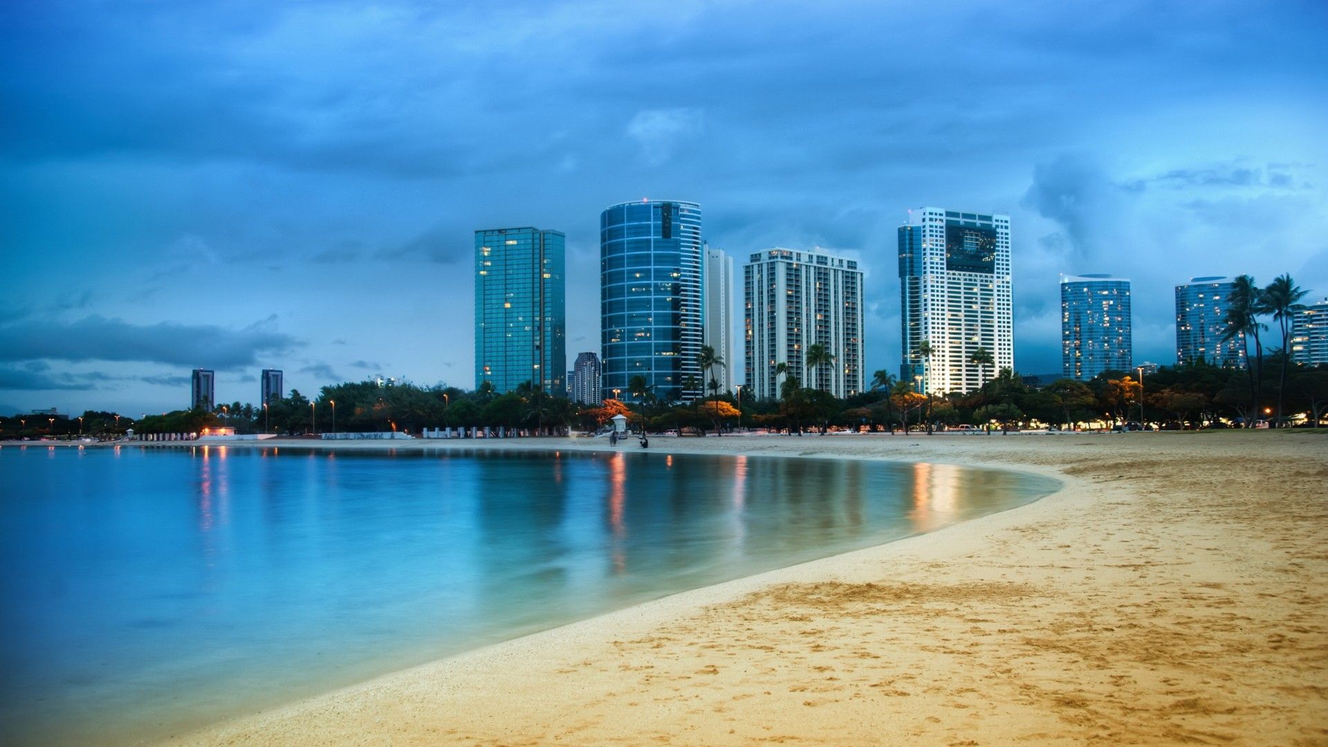 Beach City Background