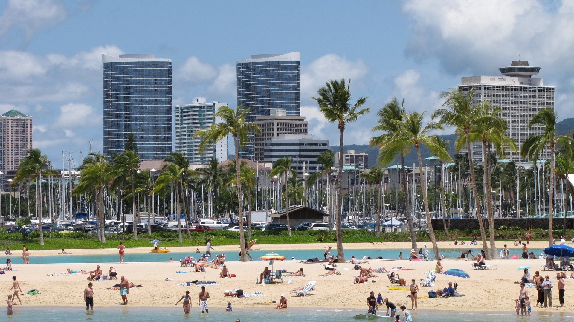 Beach City Background