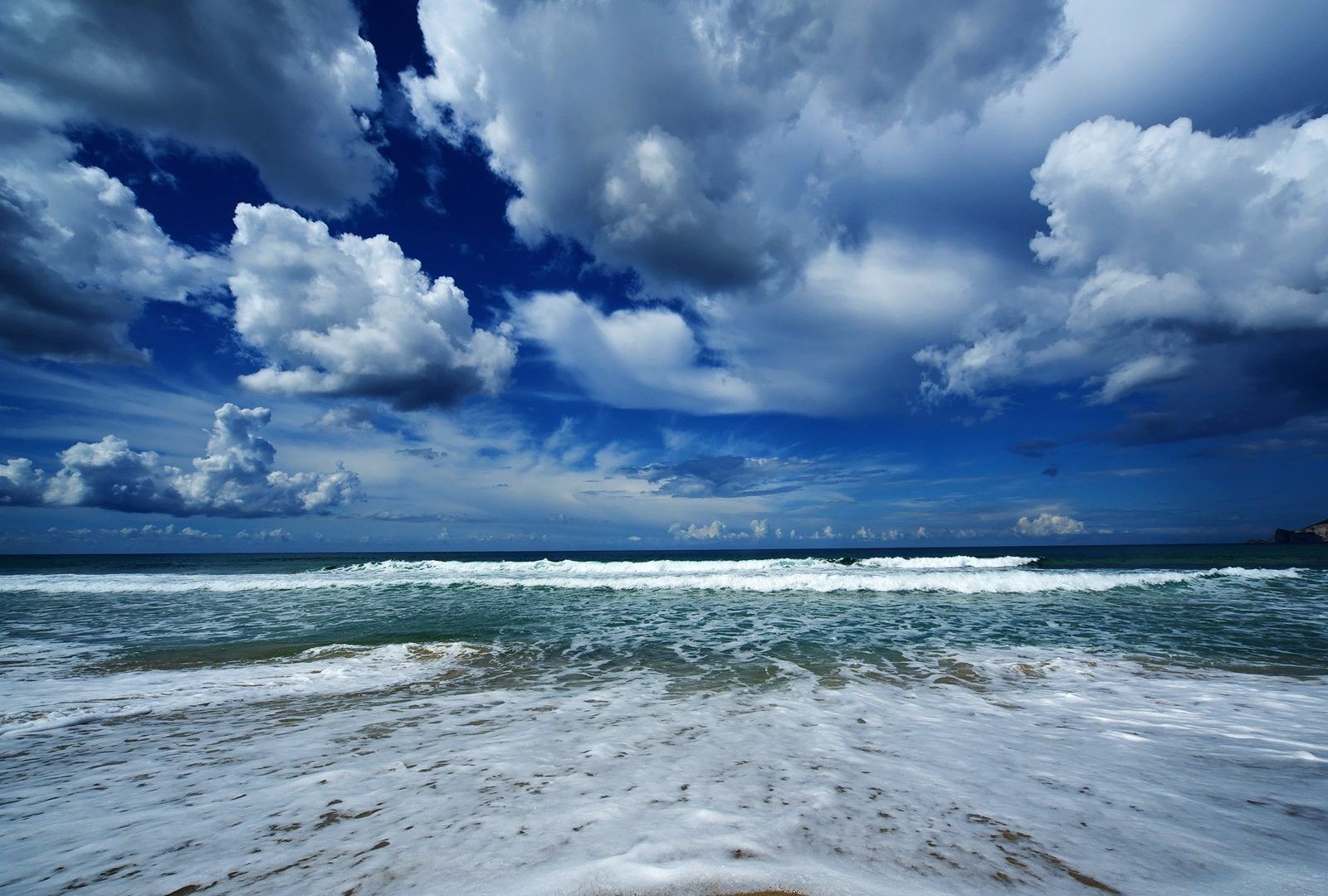 Beach Clouds Wallpapers