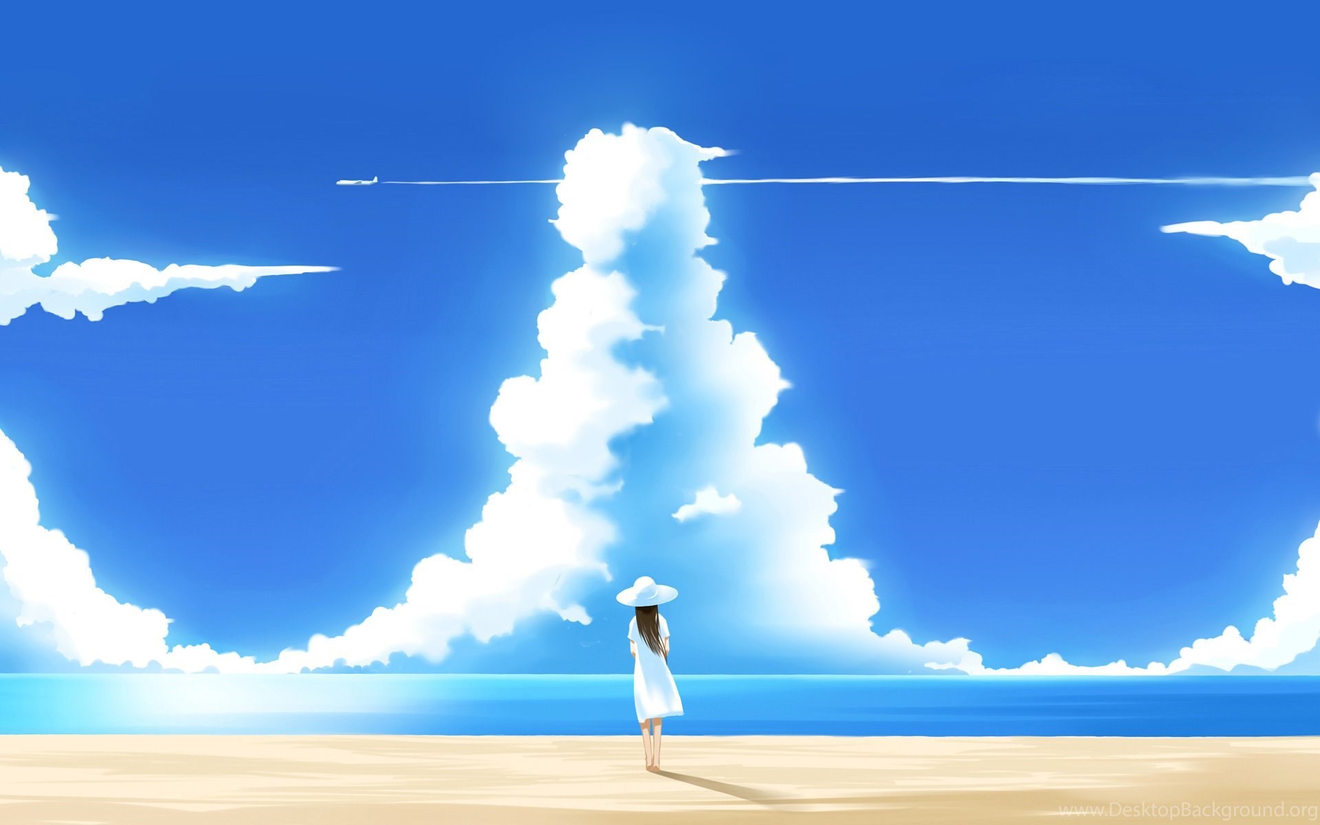 Beach Clouds Wallpapers