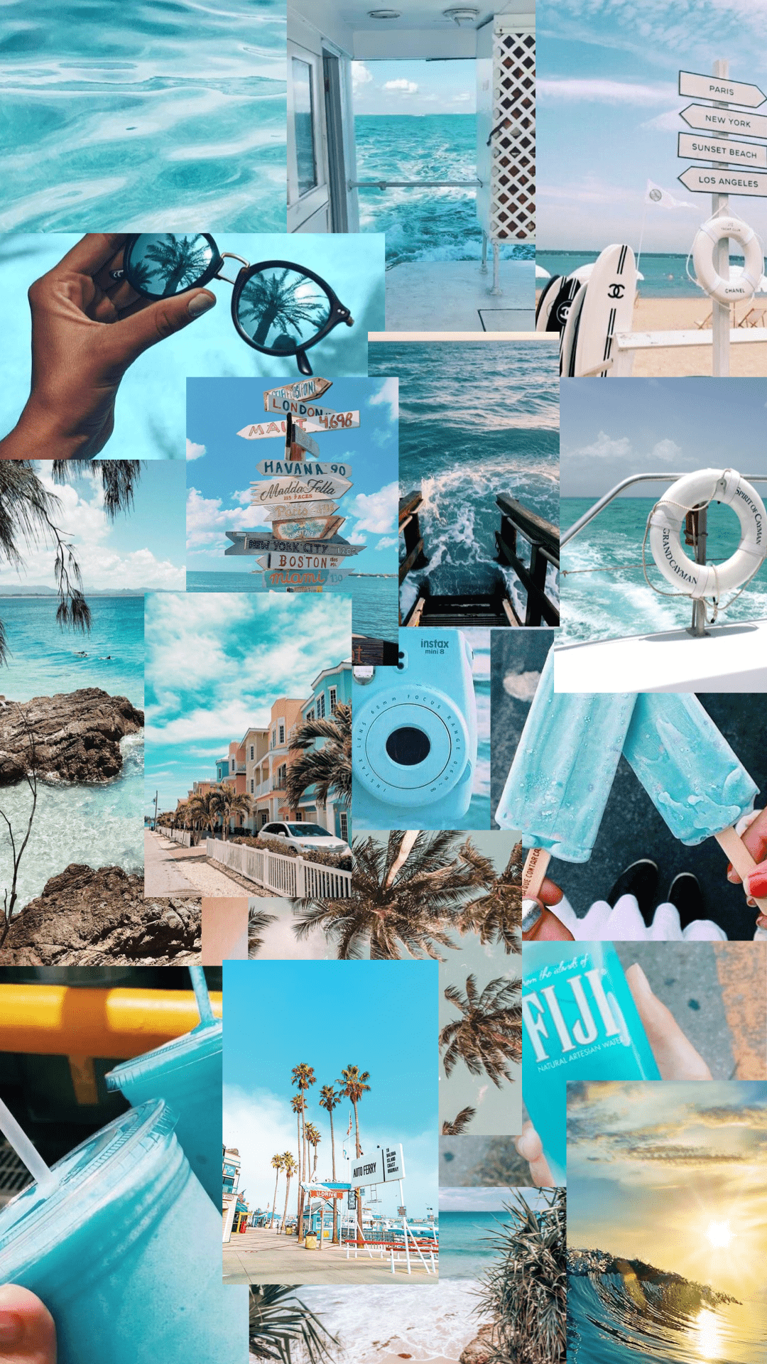 Beach Collage Wallpapers