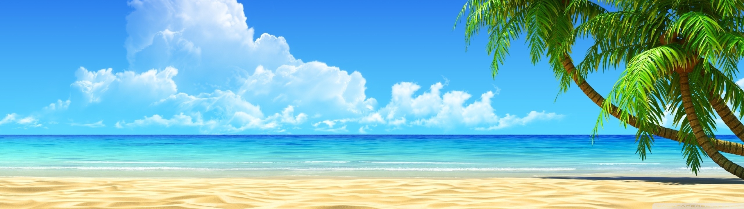 Beach Dual Screen Wallpapers