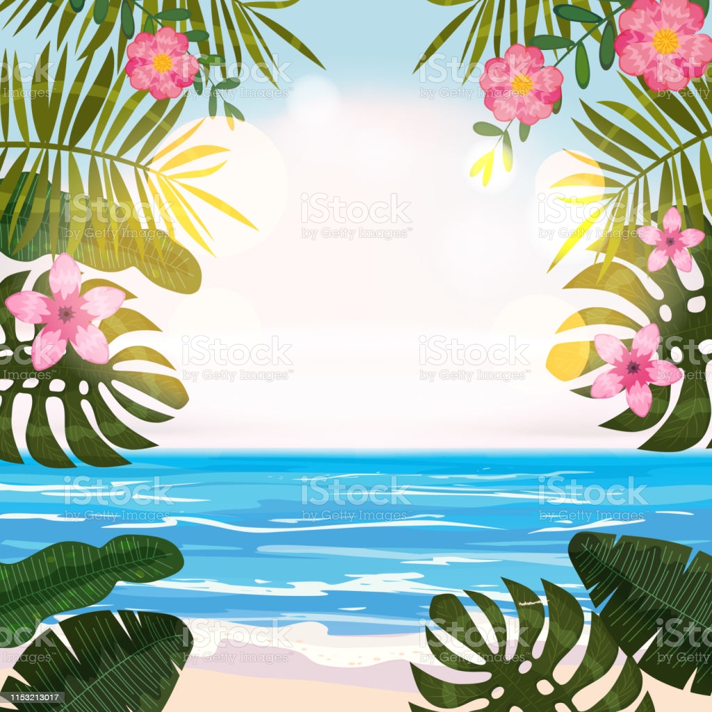 Beach Floral Wallpapers