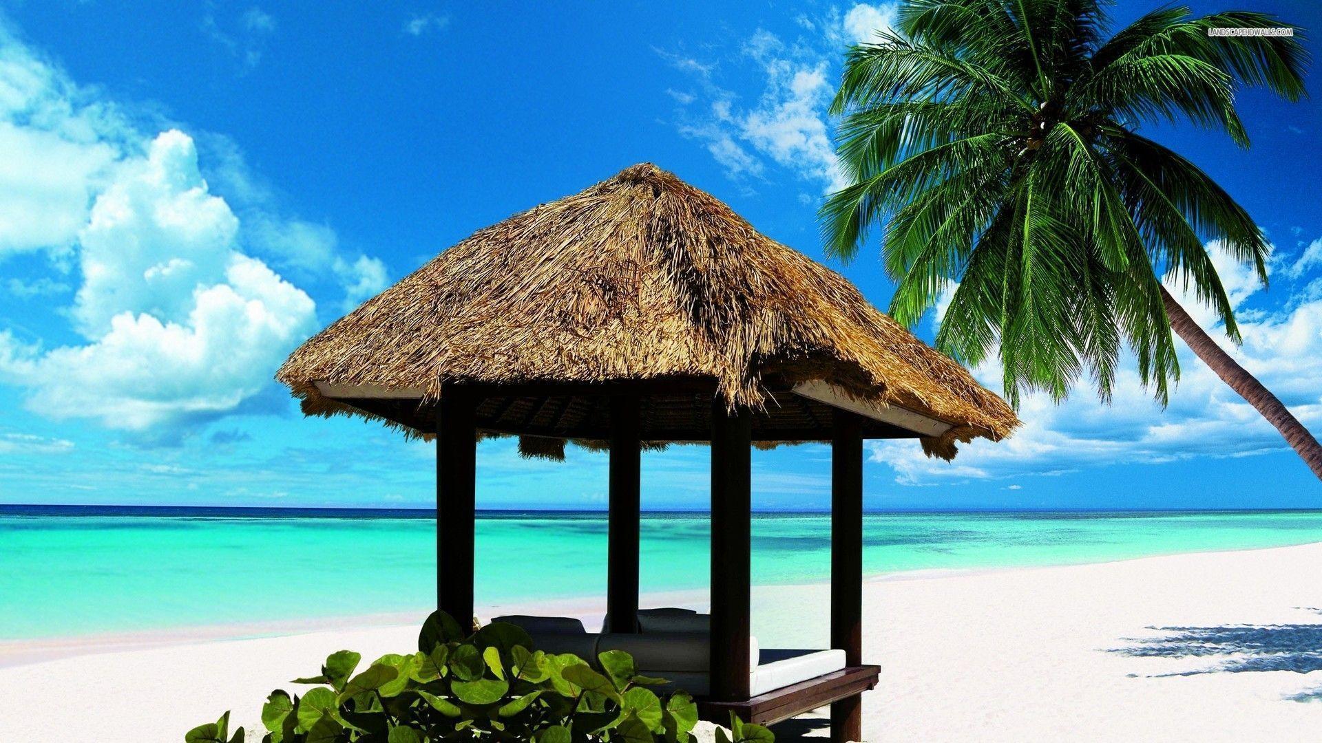 Beach Hut Wallpapers