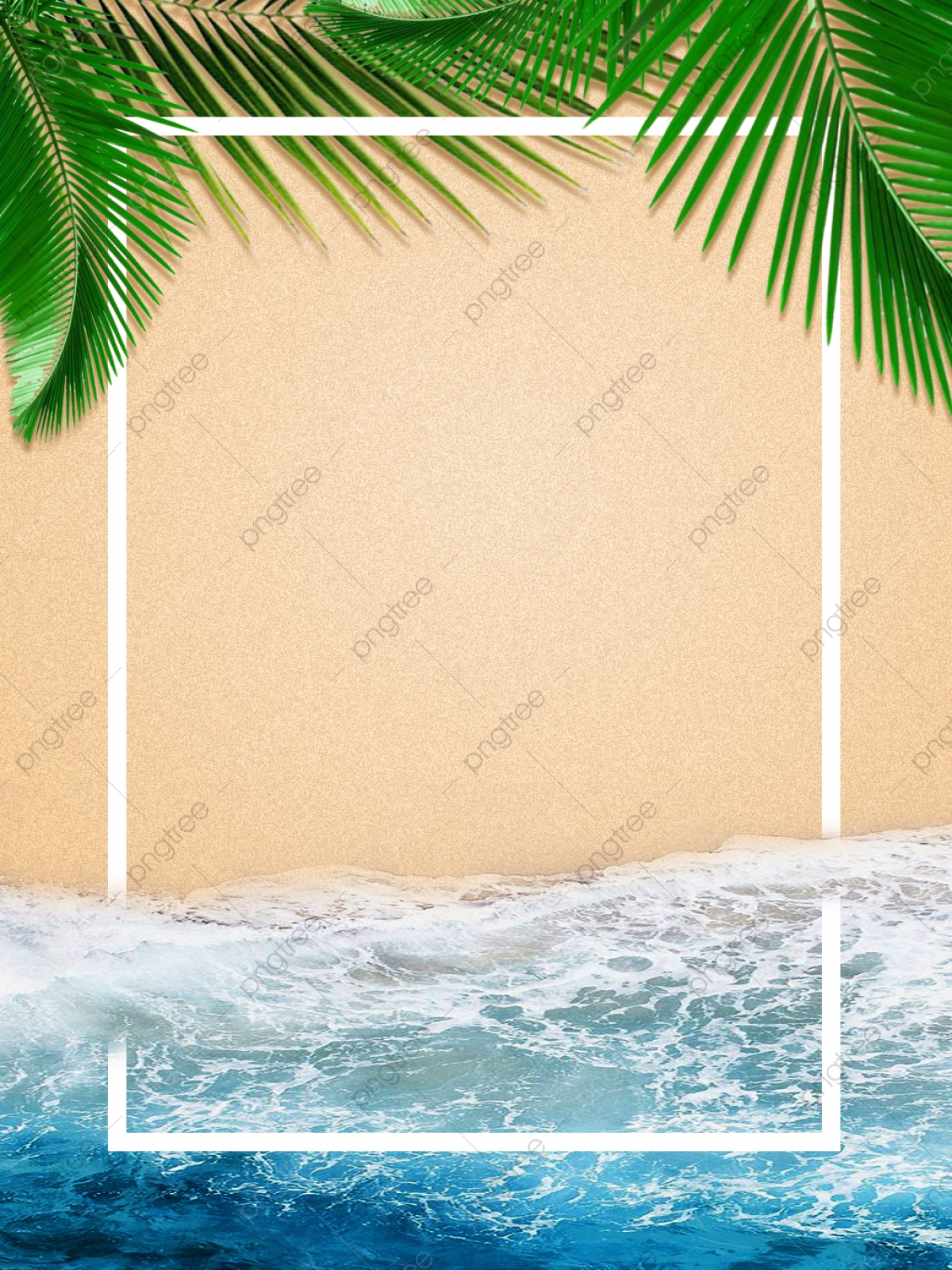 Beach Ocean Background