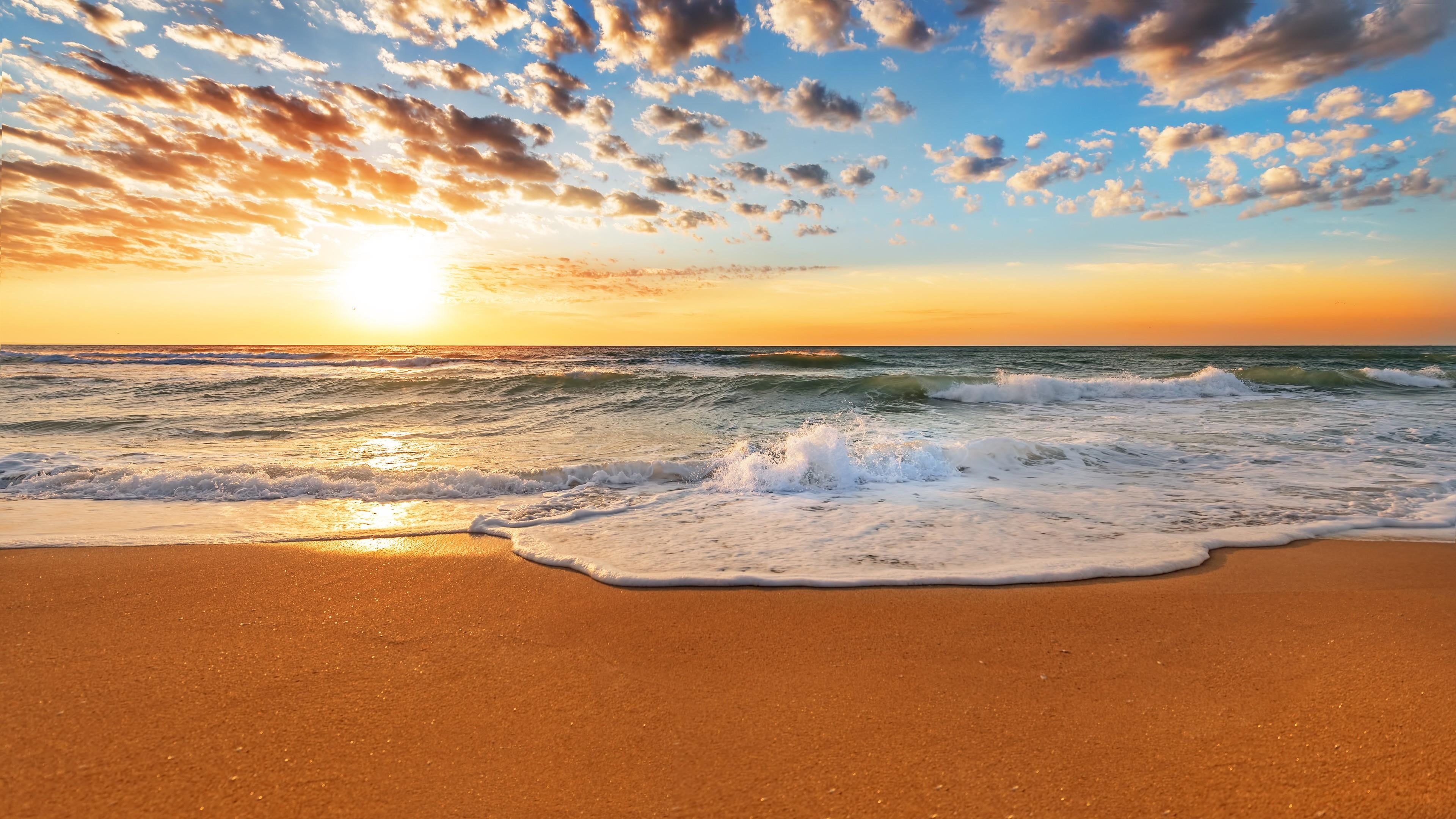 Beach Sun Clouds Sky Hd Wallpapers