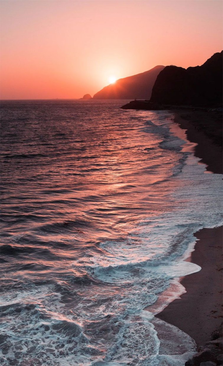 Beach Sunset Iphone Wallpapers