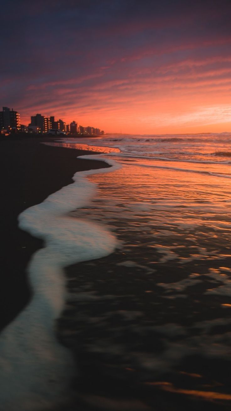 Beach Sunset Phone Wallpapers