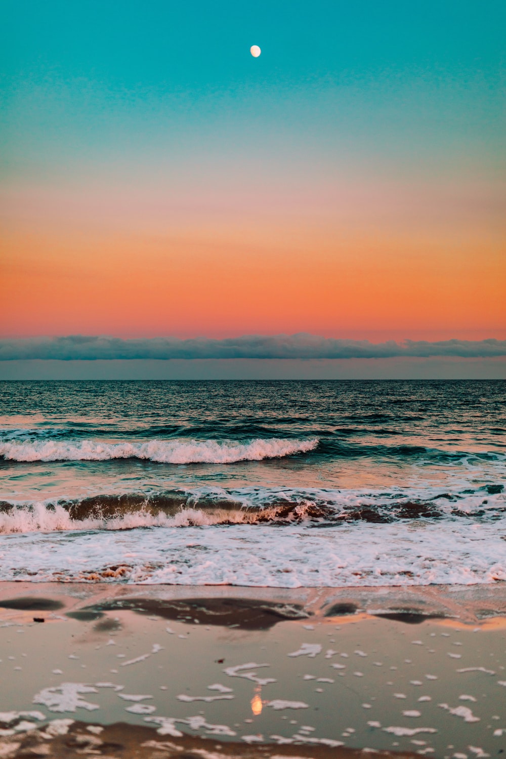 Beach Sunset Phone Wallpapers