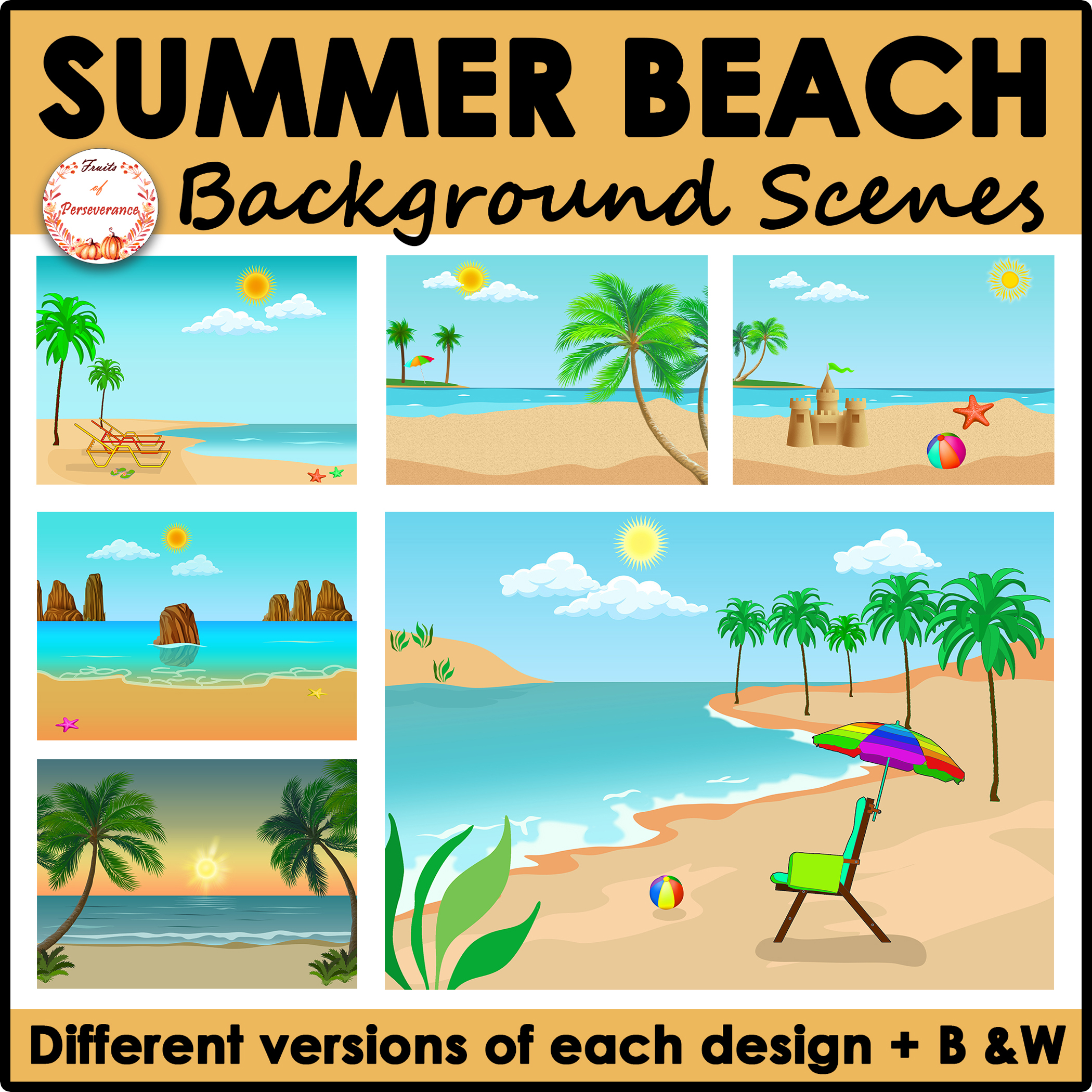 Beach Themed Backgrounds