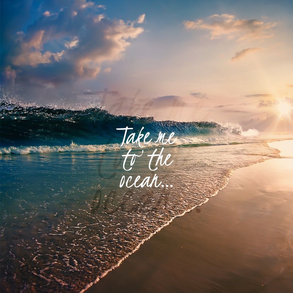 Beach Themed Quotes Wallpapers