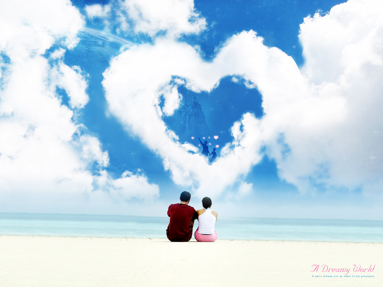 Beach Valentine Images Wallpapers