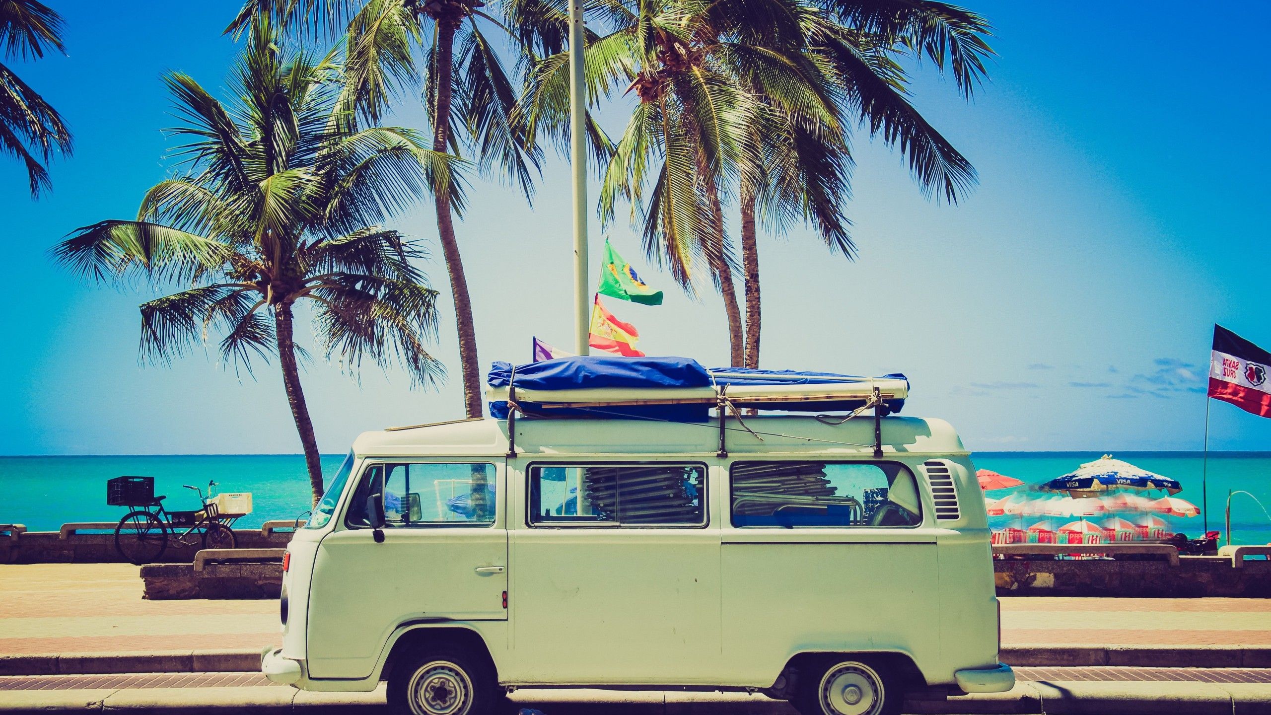 Beach Vw Van Wallpapers