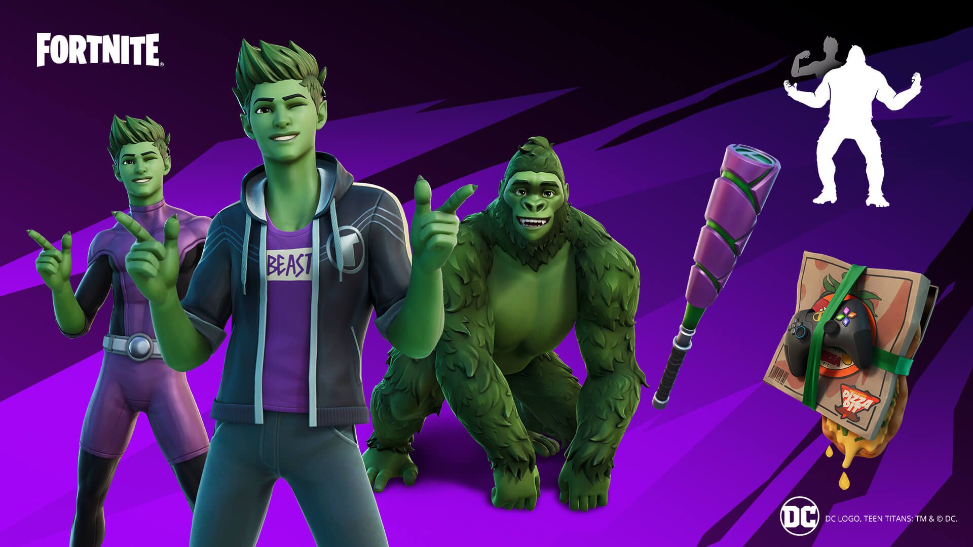 Beast Boy Fortnite Wallpapers