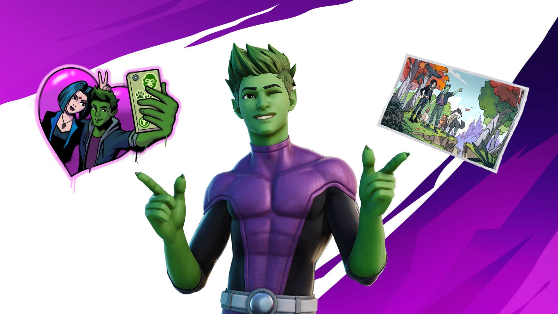 Beast Boy Fortnite Wallpapers