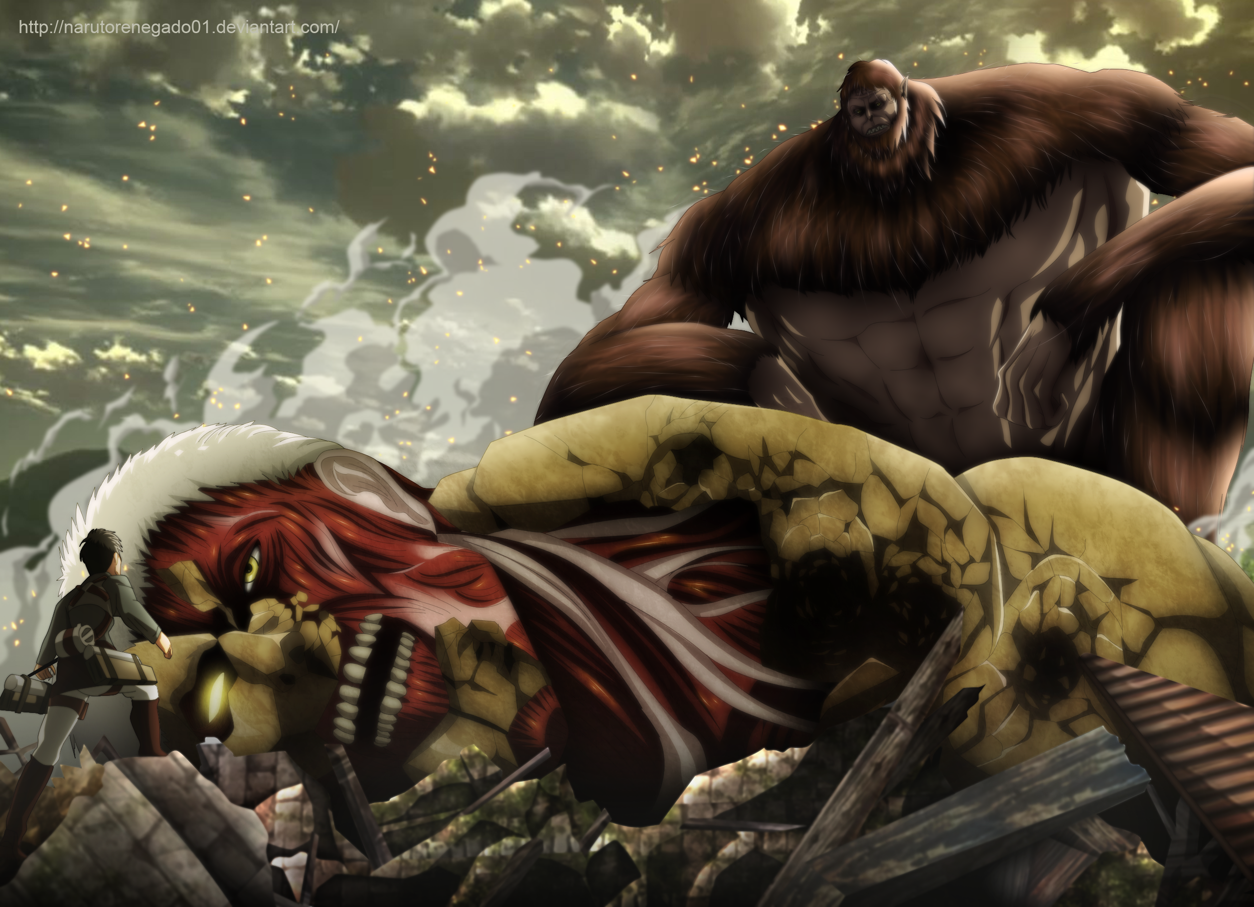 Beast Titan Attack On Titan Wallpapers