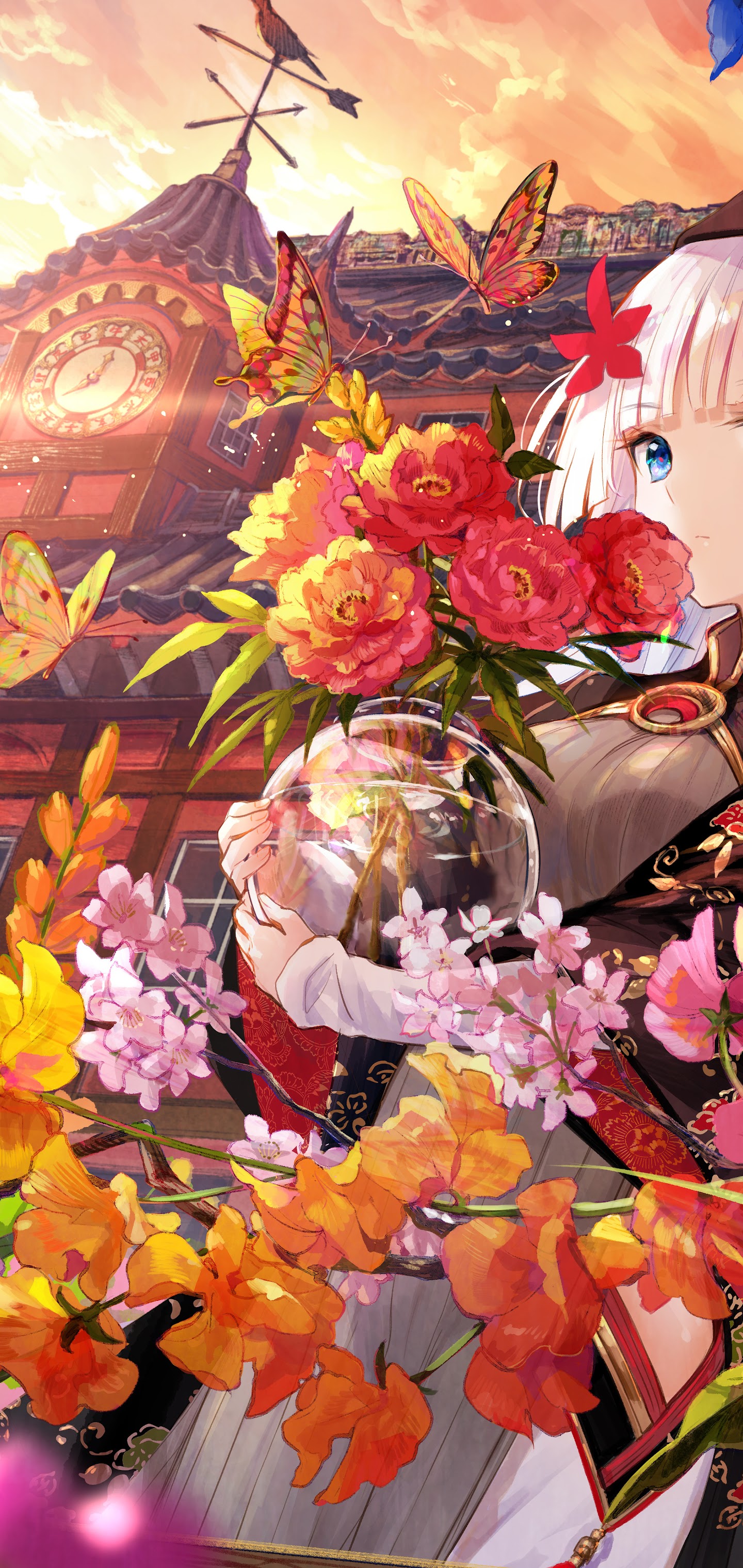 Beautiful Anime Flower Wallpapers