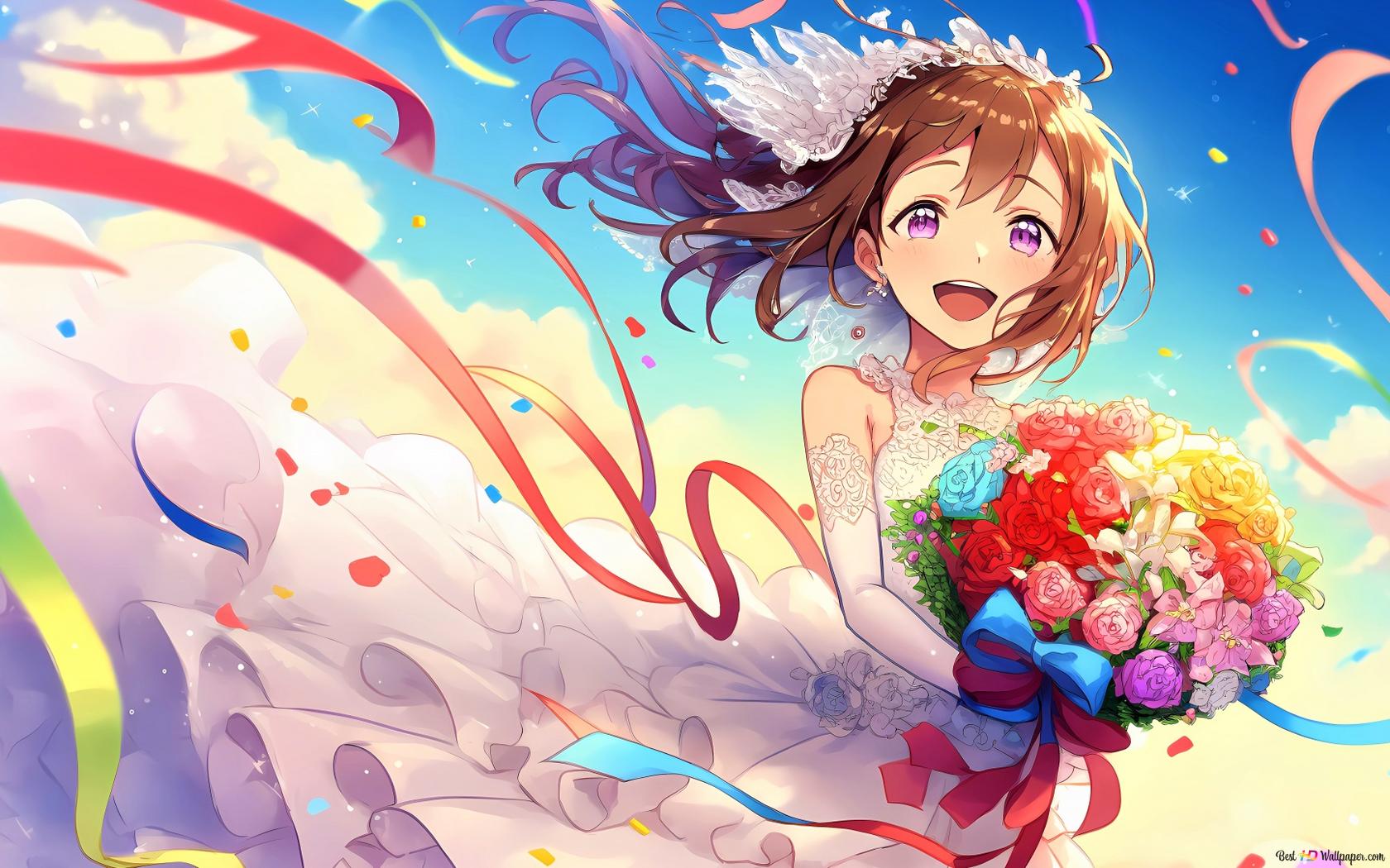 Beautiful Anime Flower Wallpapers