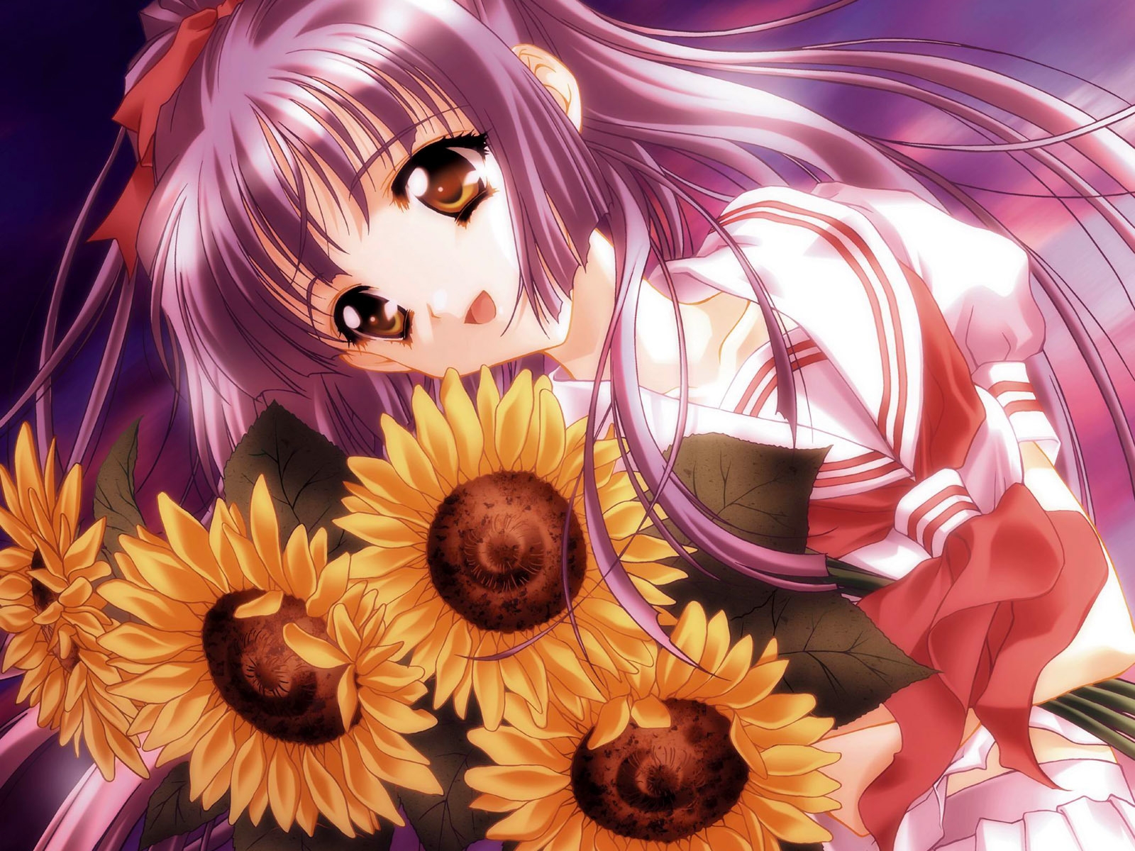 Beautiful Anime Flower Wallpapers