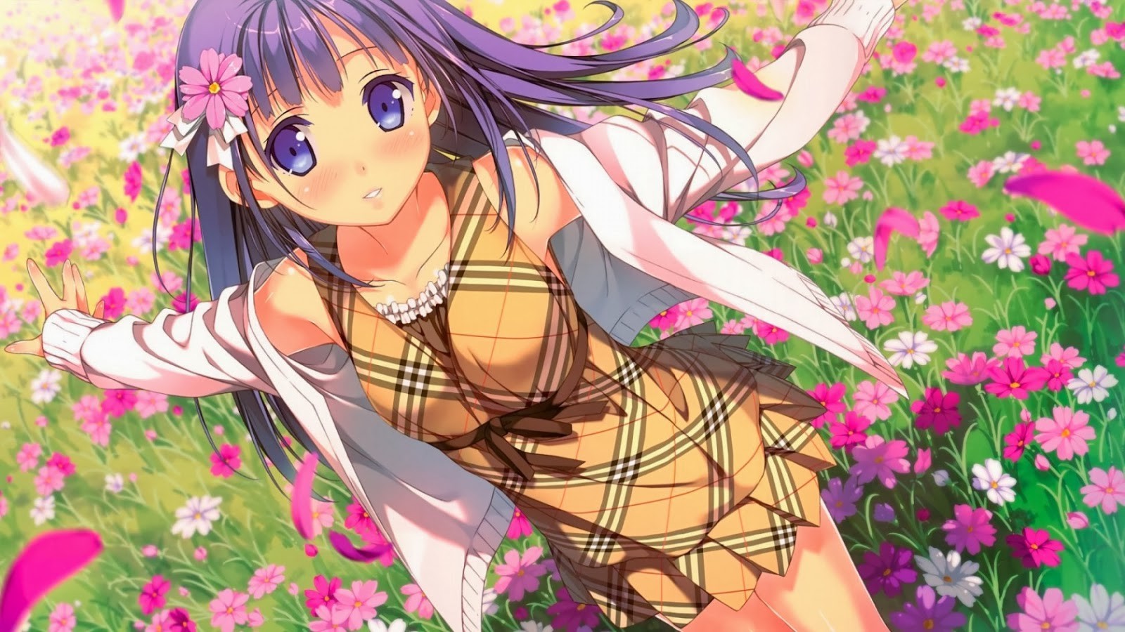 Beautiful Anime Flower Wallpapers