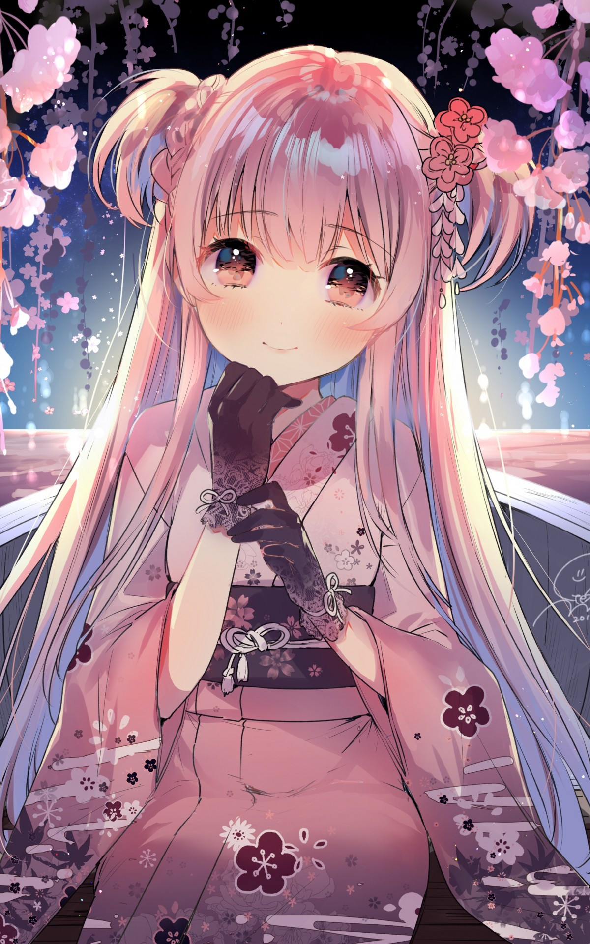 Beautiful Anime Flower Wallpapers