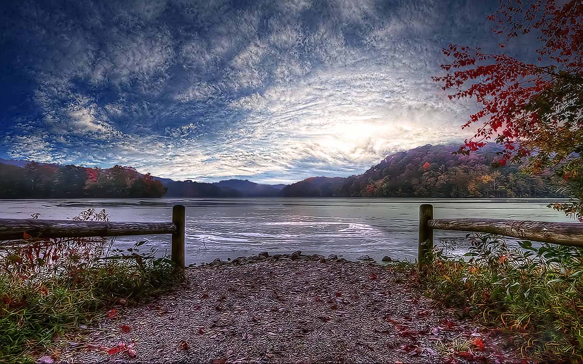 Beautiful Artistic Lake Wallpapers