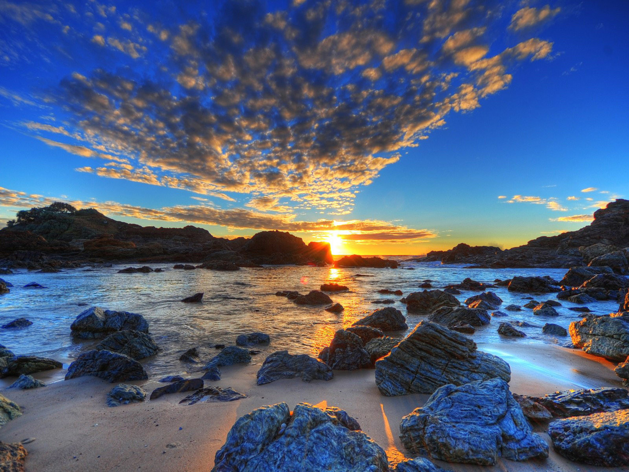 Beautiful Beach Sunrise Wallpapers