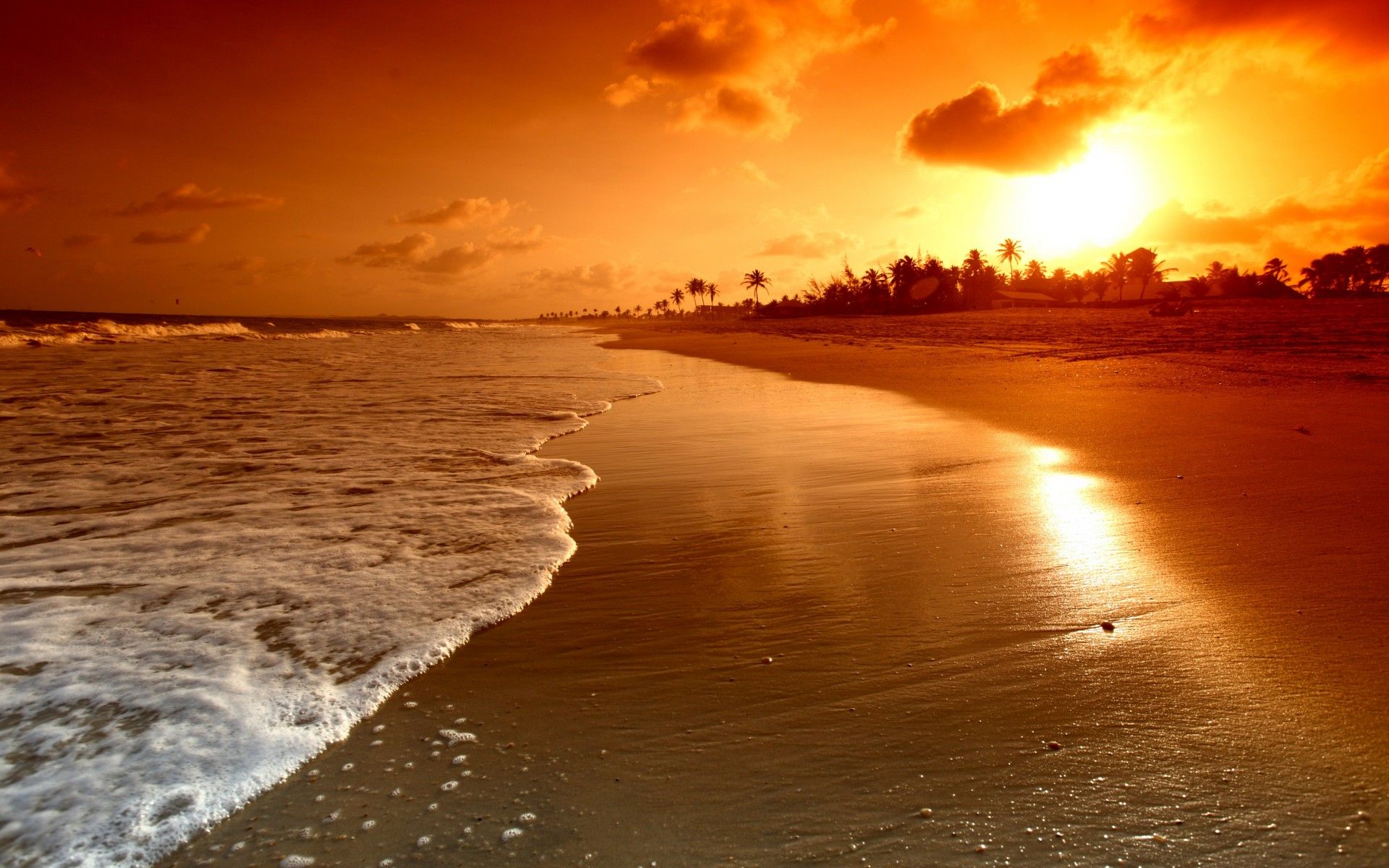 Beautiful Beach Sunrise Wallpapers