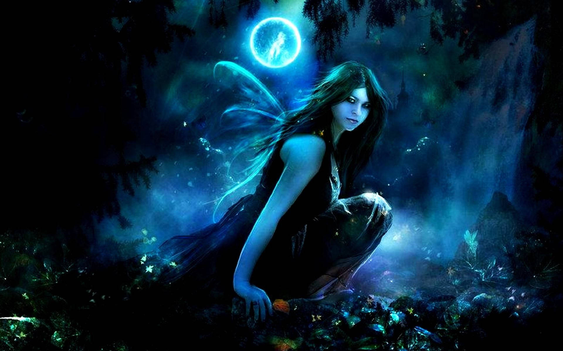 Beautiful Dark Fairies Wallpapers