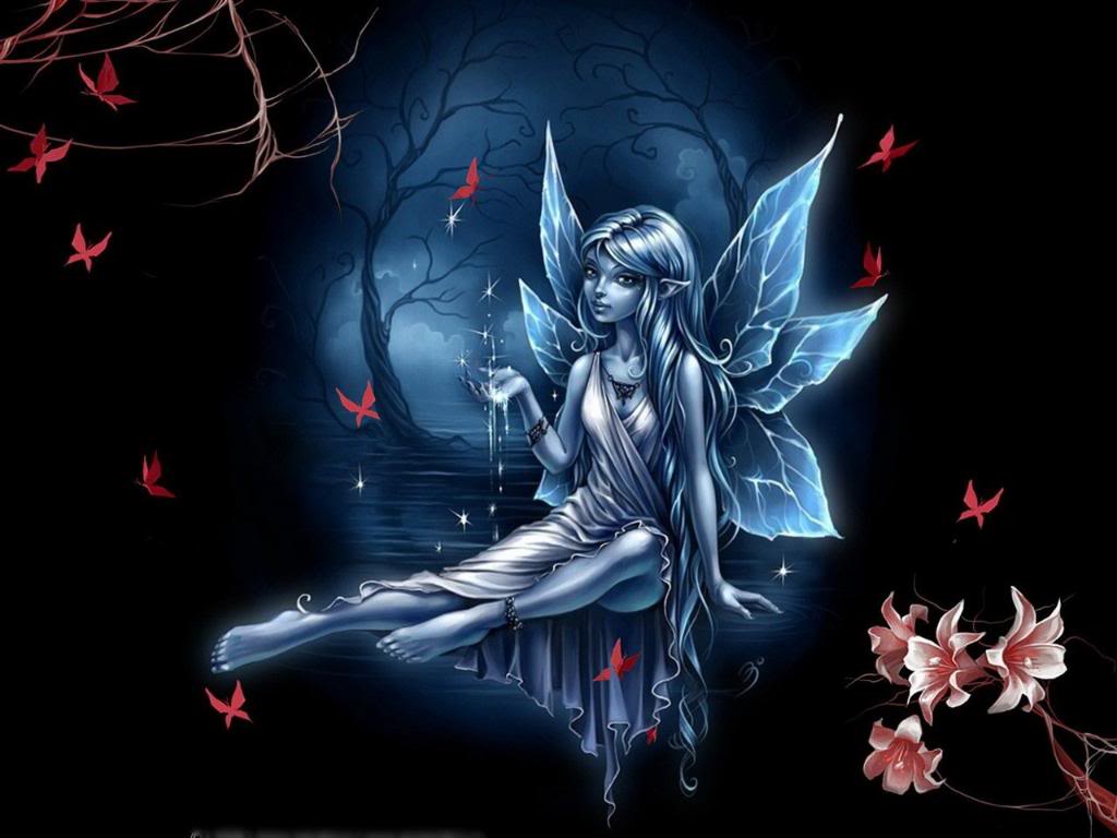 Beautiful Dark Fairies Wallpapers