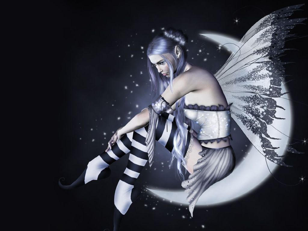 Beautiful Dark Fairies Wallpapers