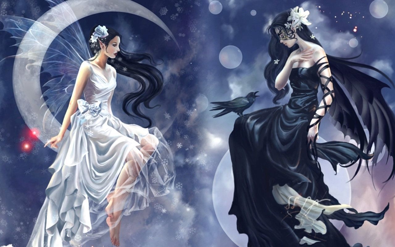 Beautiful Dark Fairies Wallpapers
