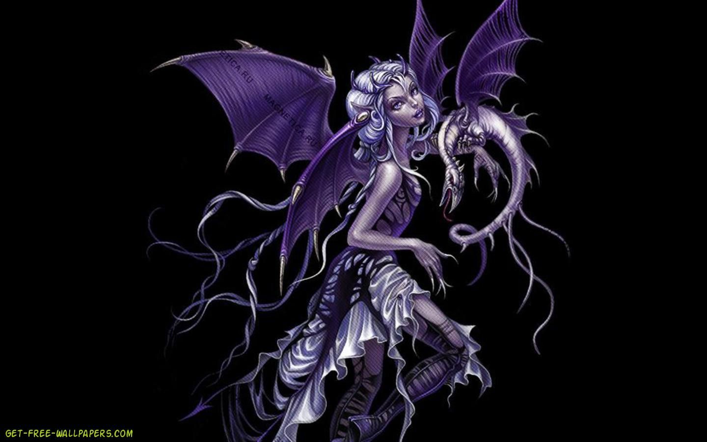 Beautiful Dark Fairies Wallpapers