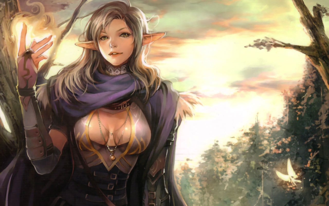 Beautiful Elf Girl Wallpapers