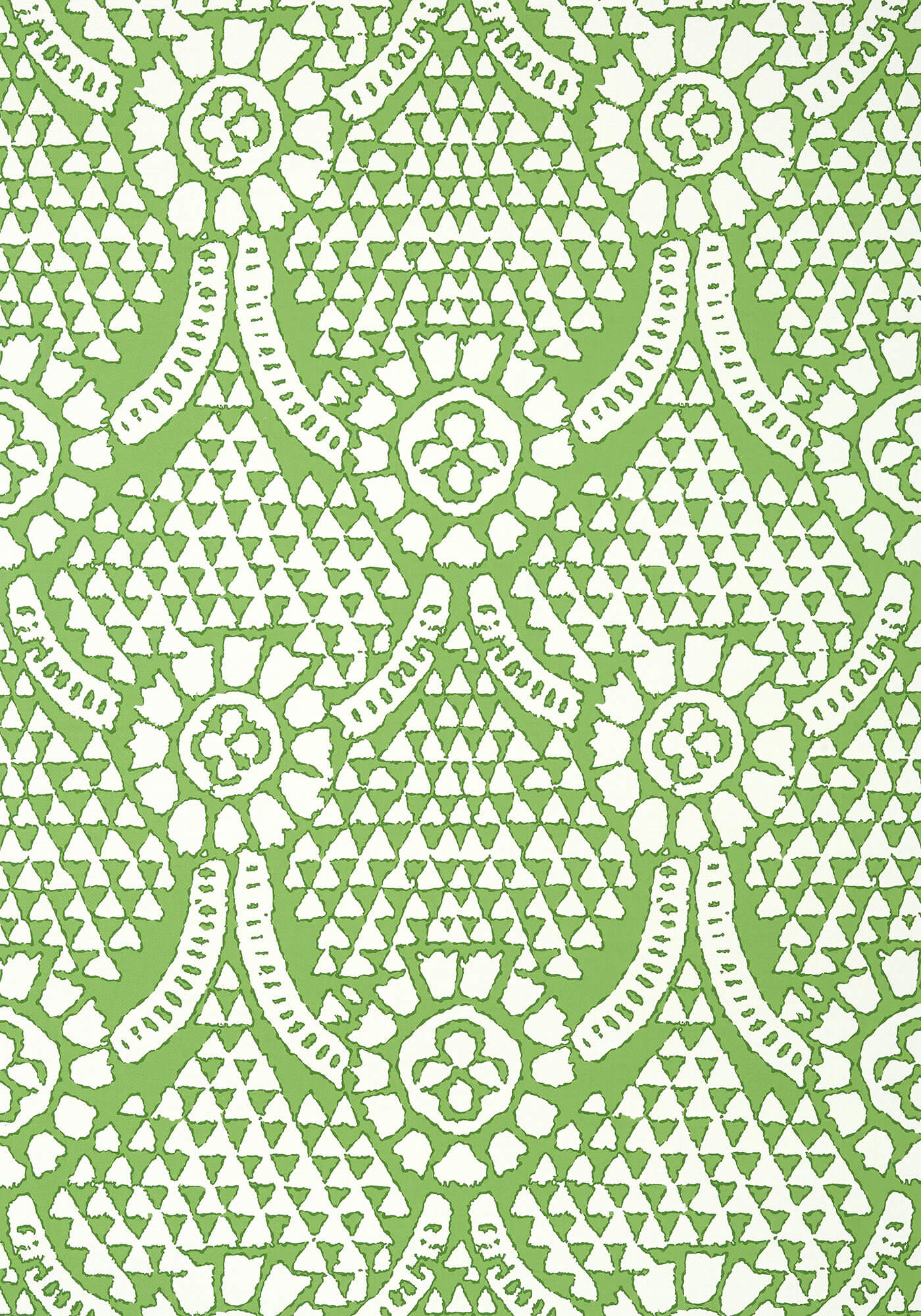 Beautiful Green Circular Pattern Wallpapers