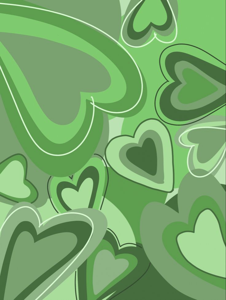 Beautiful Green Heart Wallpapers