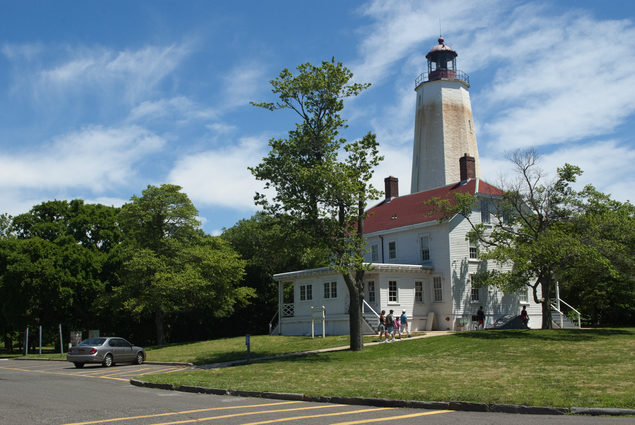 Beautiful Lighthouse With Rock Bridge Wallpapers