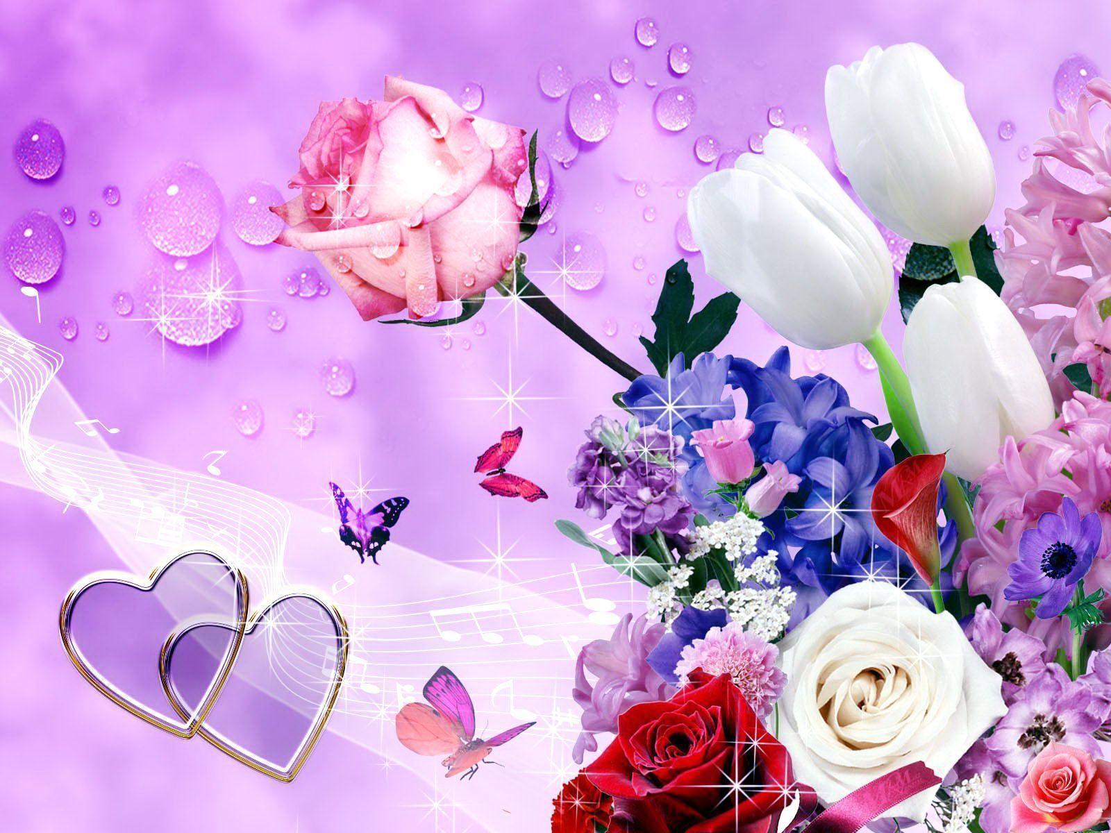 Beautiful Pink Flowers Wallpapers