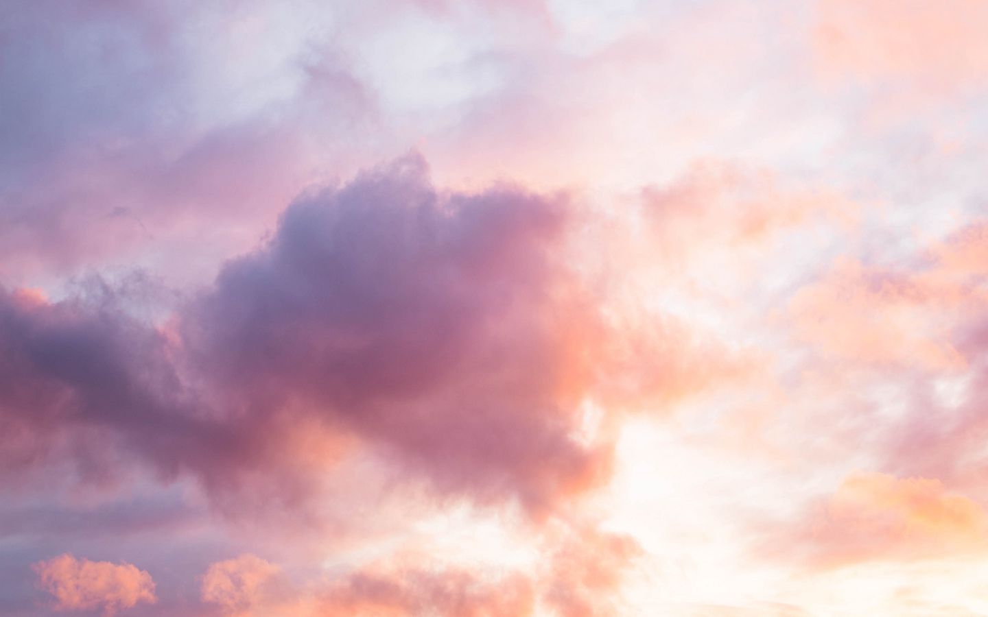 Beautiful Pink Sunset Evening Wallpapers