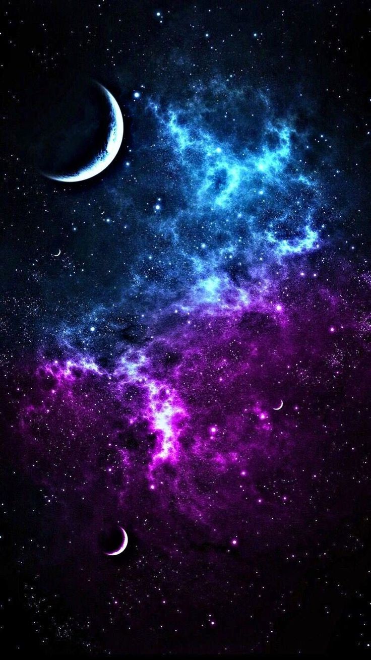 Beautiful Purple Moon Wallpapers