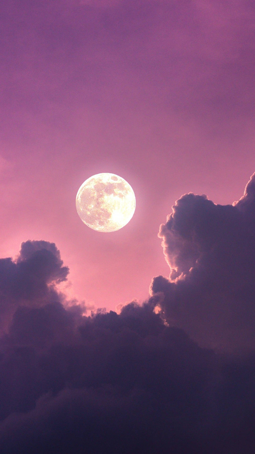 Beautiful Purple Moon Wallpapers