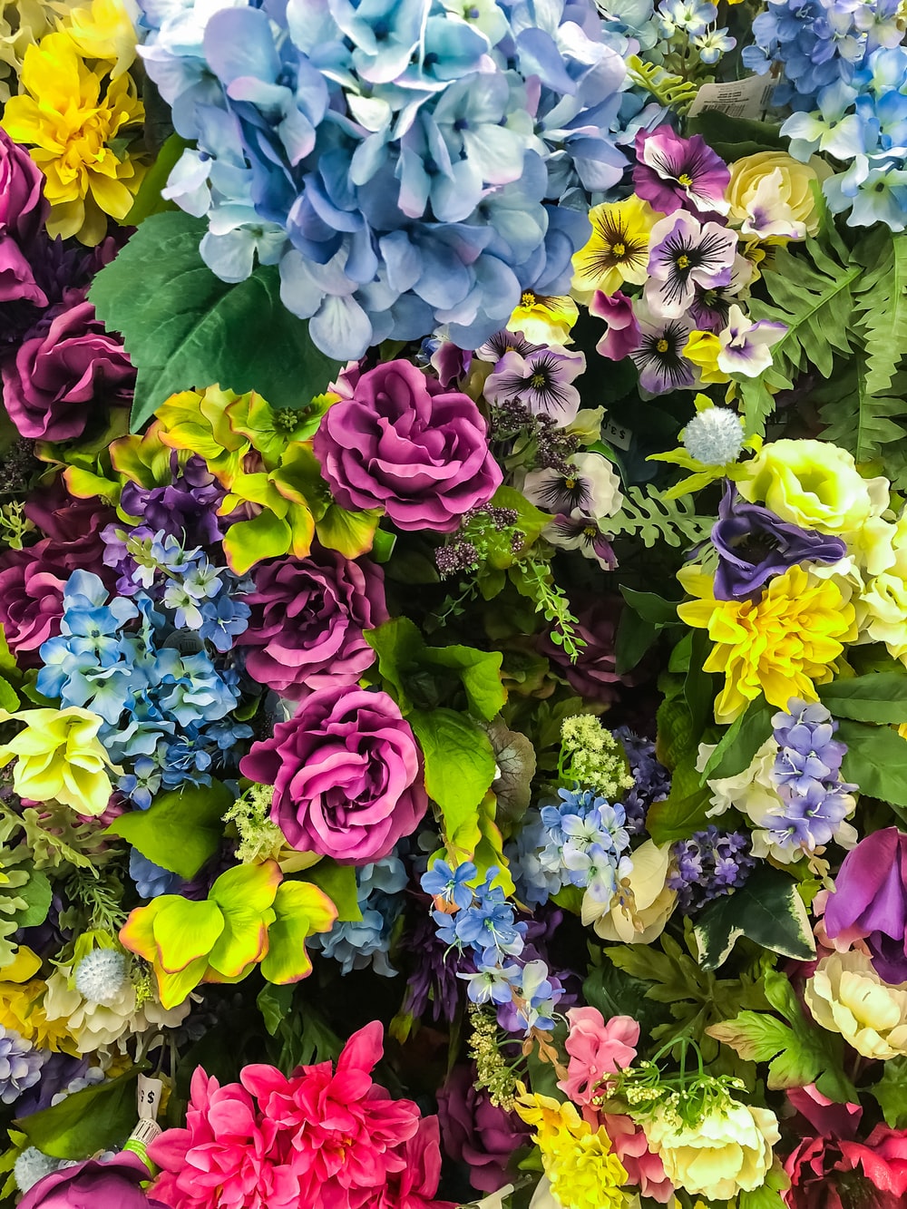 Beautiful Real Flowers Background