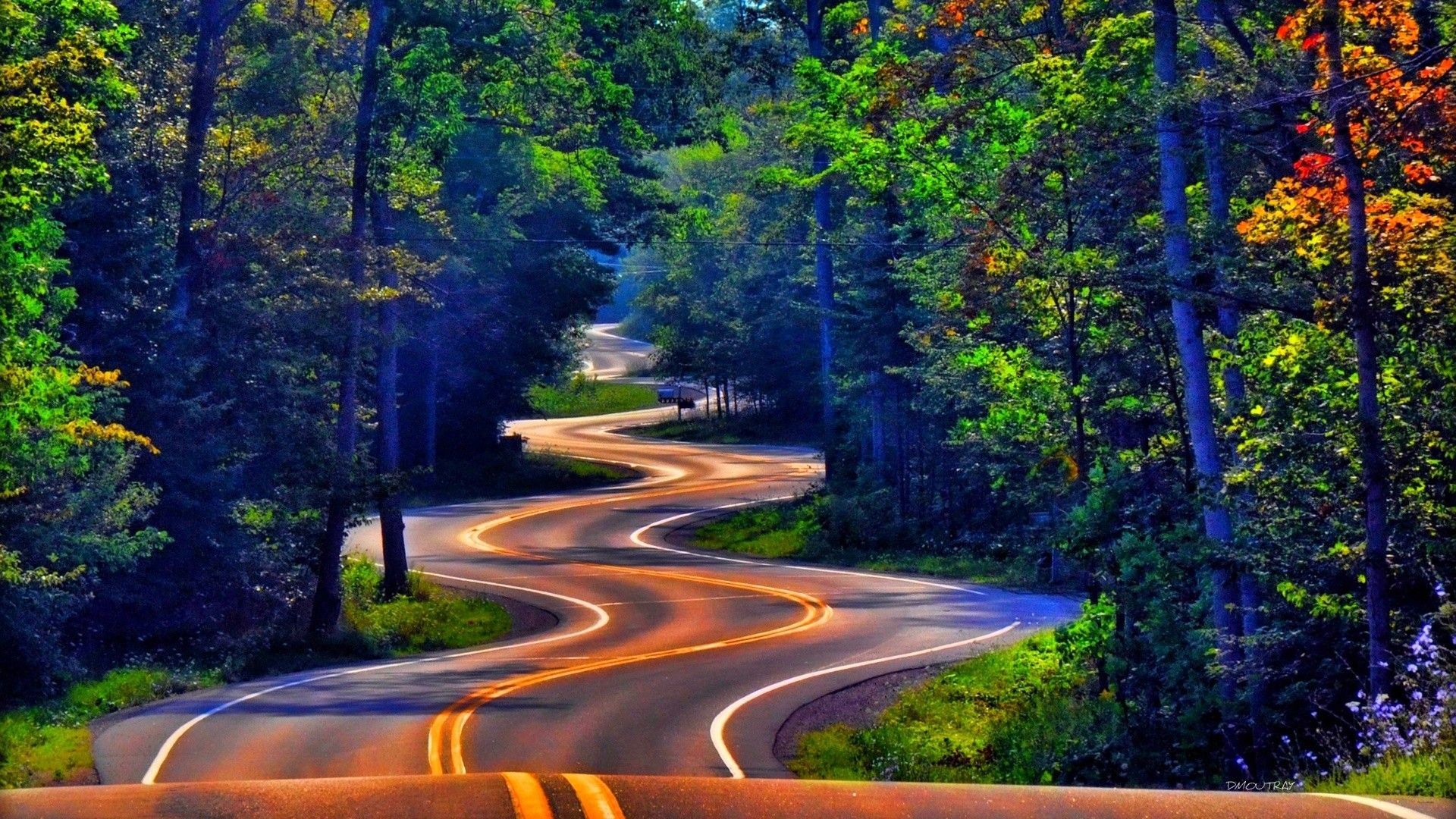 Beautiful Roads Wallpapers